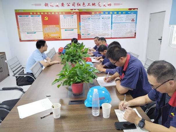 公司開展第三季度安全、環(huán)保、消防綜合檢查 